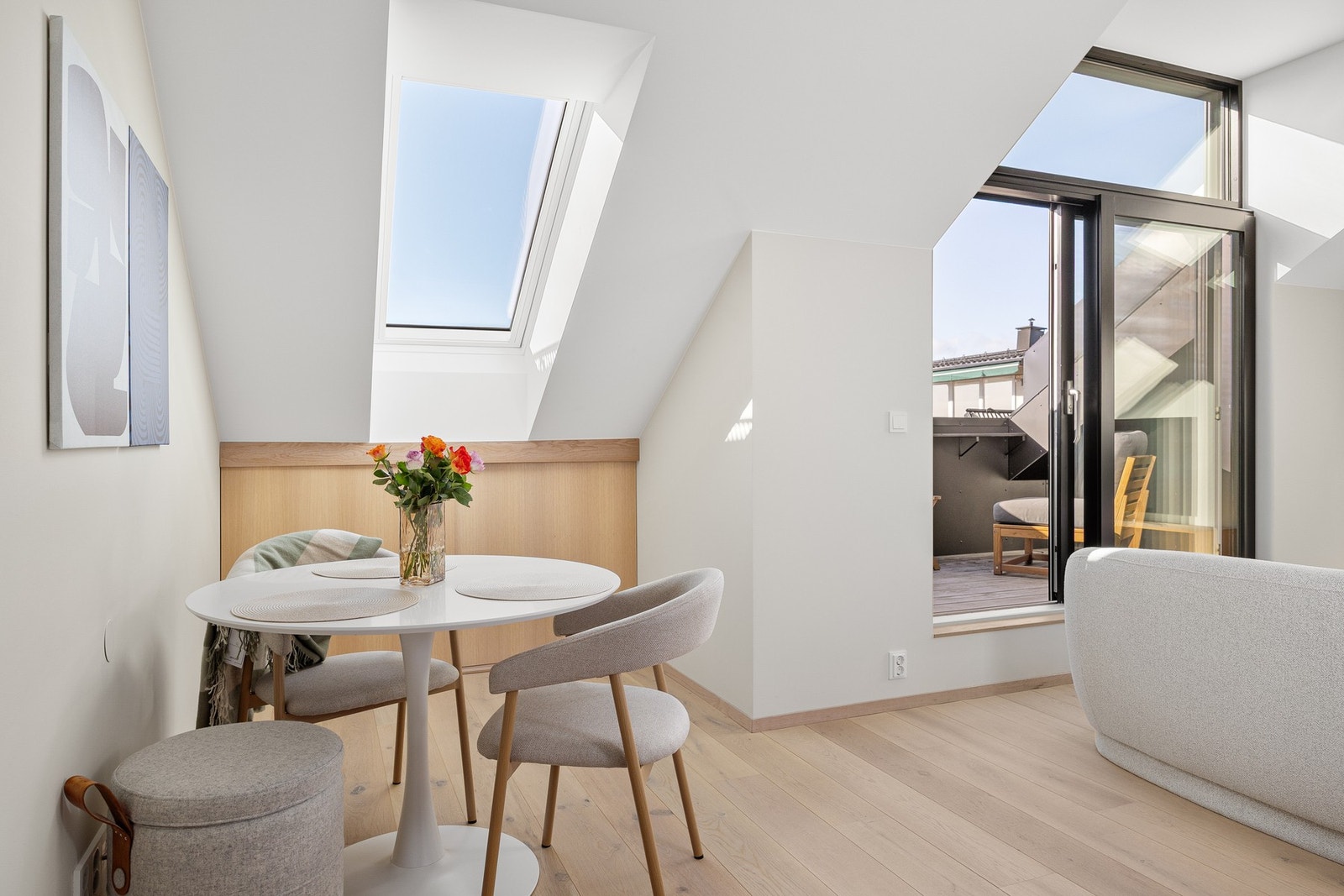 Leiligheten har svært god og arealeffektiv planløsning Galleribilde