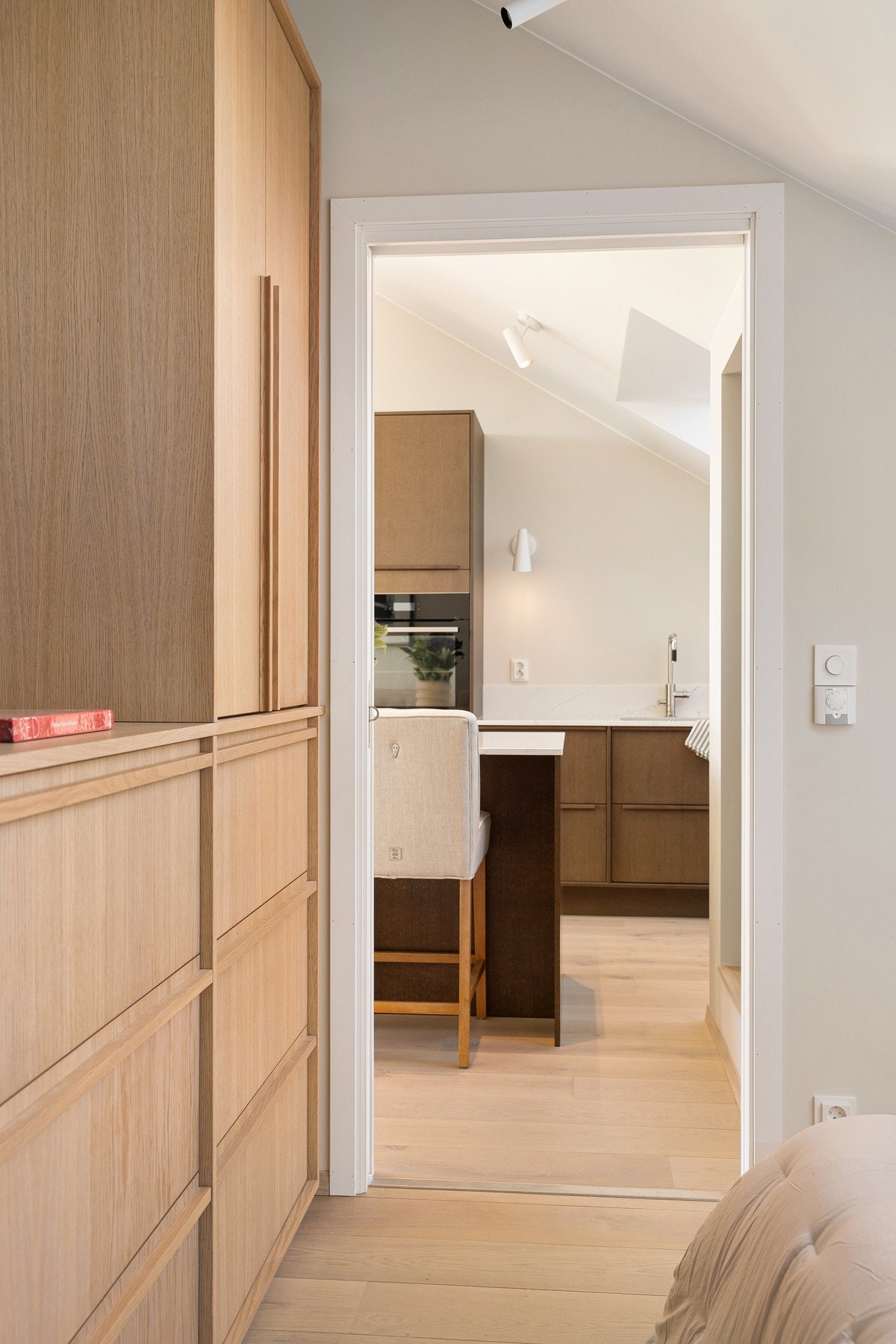 Soverom mot kjøkken Galleribilde