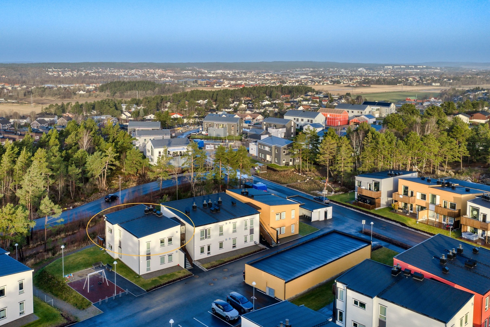 Begby er kjent for sitt rolige og barnevennlige miljø. Galleribilde
