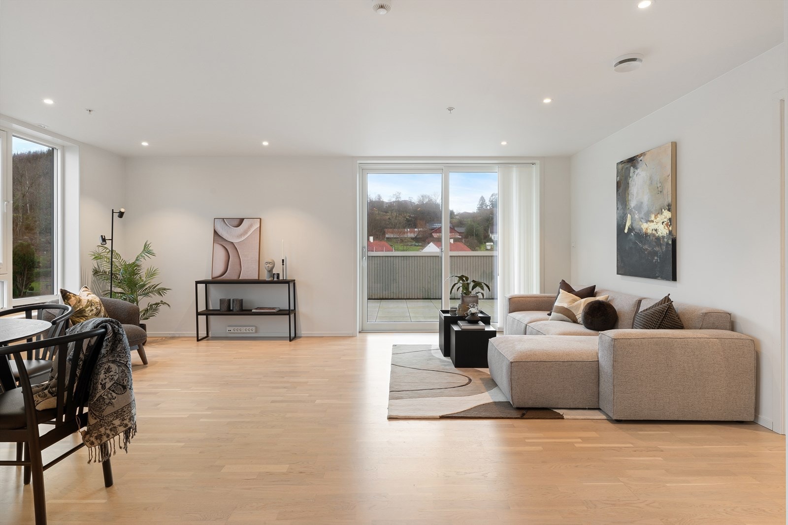 Lys og luftig stue Galleribilde