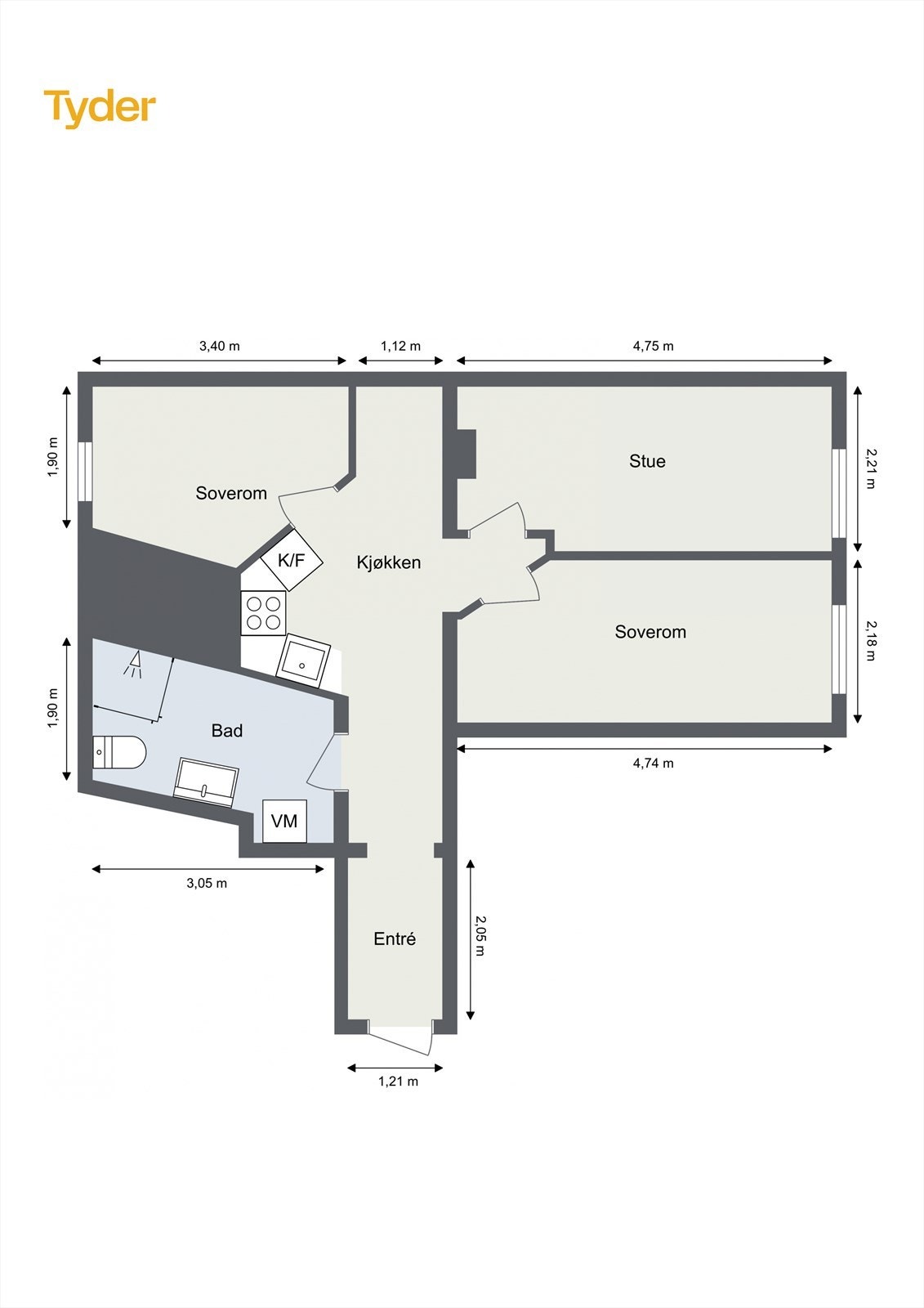 Plantegning Galleribilde