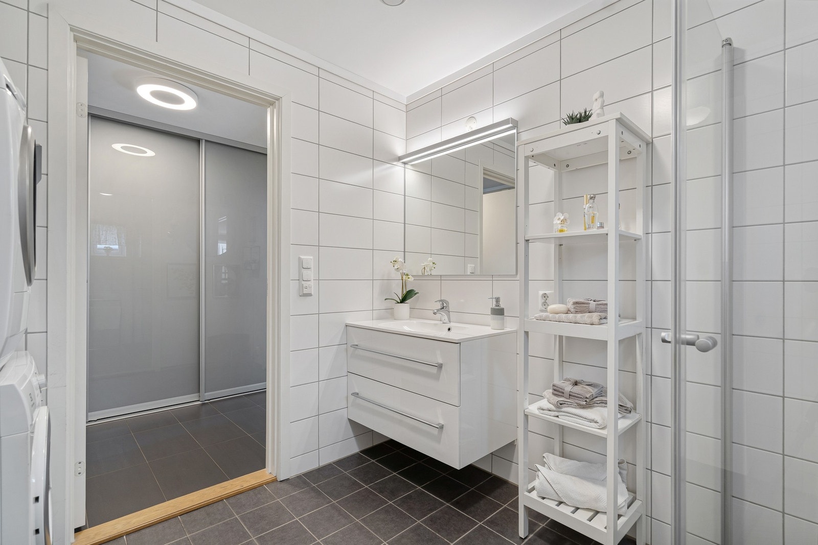 Pent bad med varme i gulvet Galleribilde