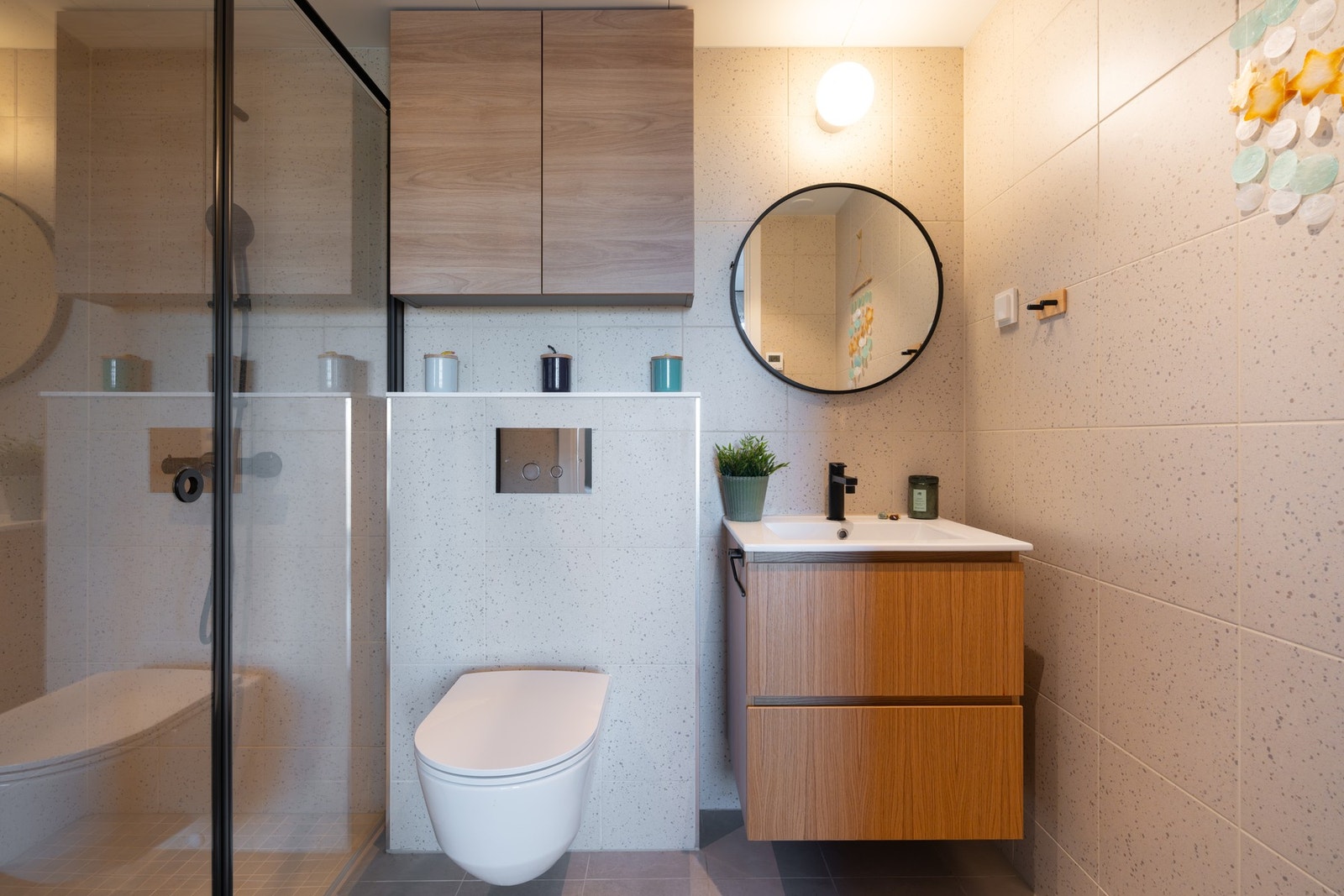 Badet er stilig og tidløst innredet. Galleribilde