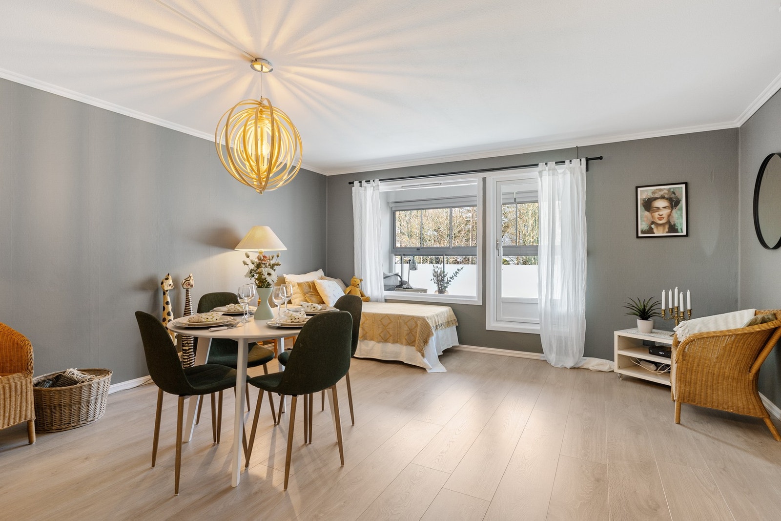 Velkommen til denne nydelige toppleiligheten i Thor Heyerdahls gate 42!
Foto: Fredrik Wiig Galleribilde