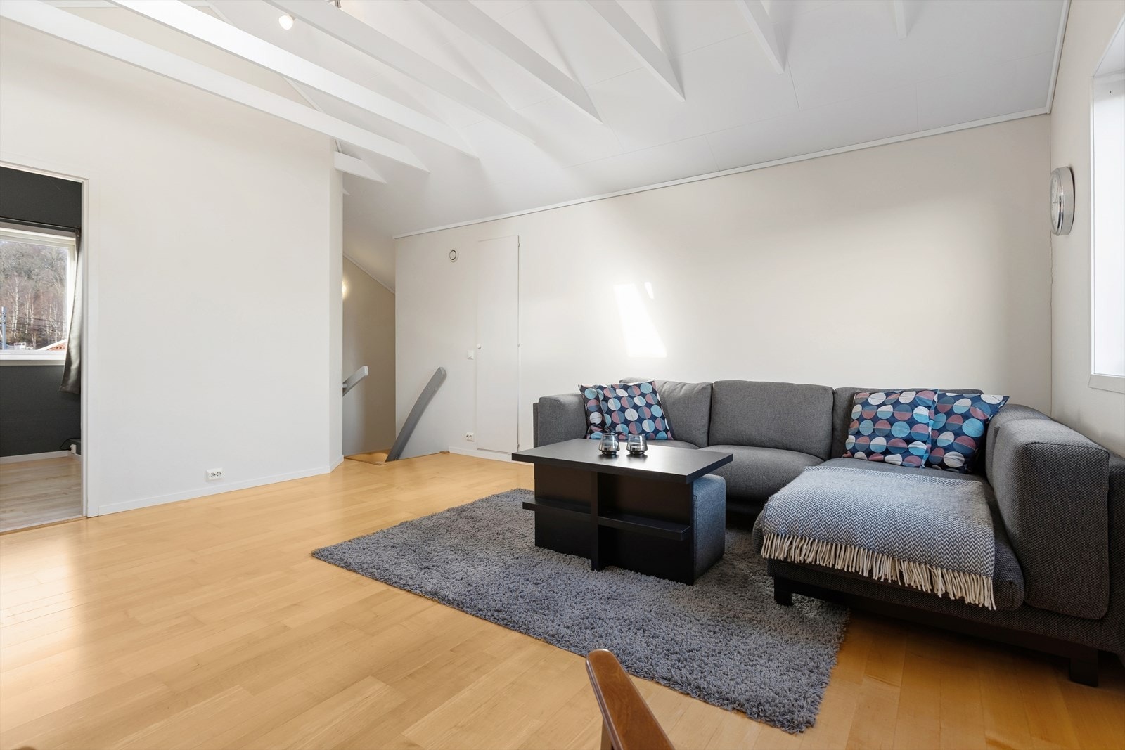 Dette rommet fungerer utmerket som en ekstra TV-stue, lekerom eller kontor. Galleribilde