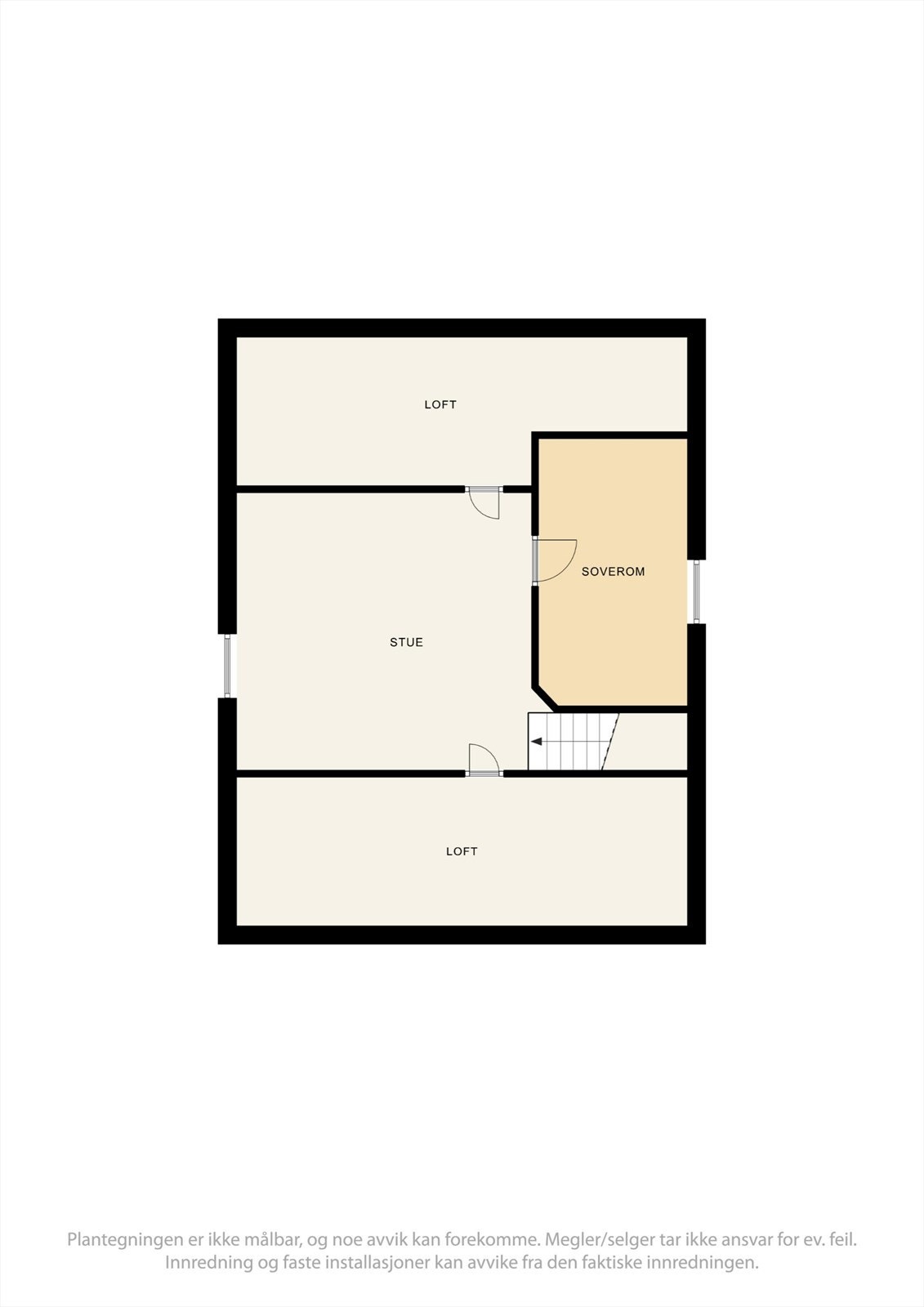 Plantegning 4. etasje. Galleribilde