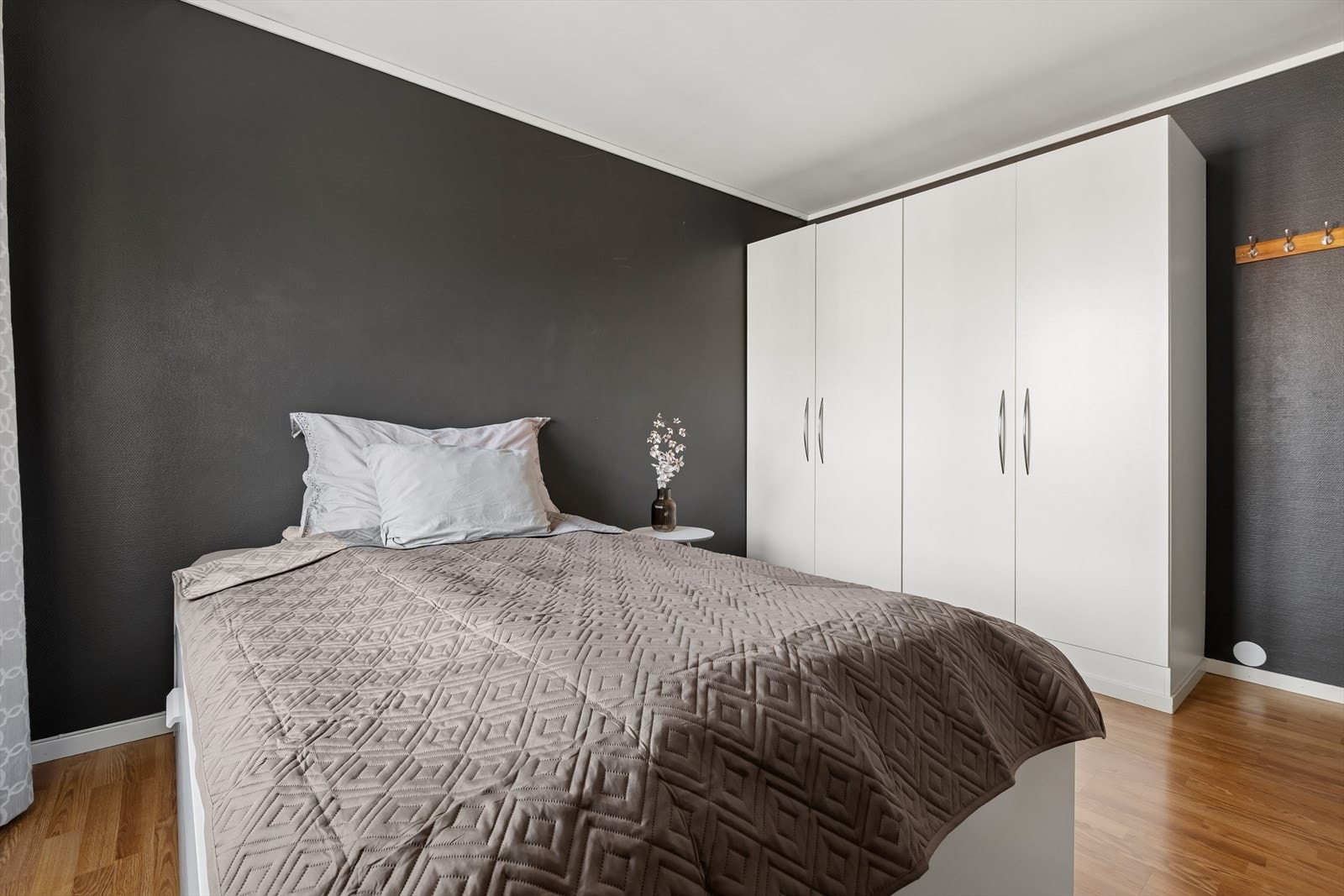 Her er det godt med oppbevaringsplass. Galleribilde