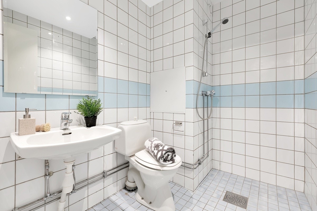 Baderom Galleribilde