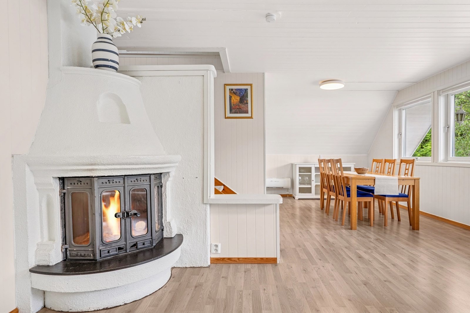 Flott peis varmer godt kaldere høst- og vinterdager. Galleribilde