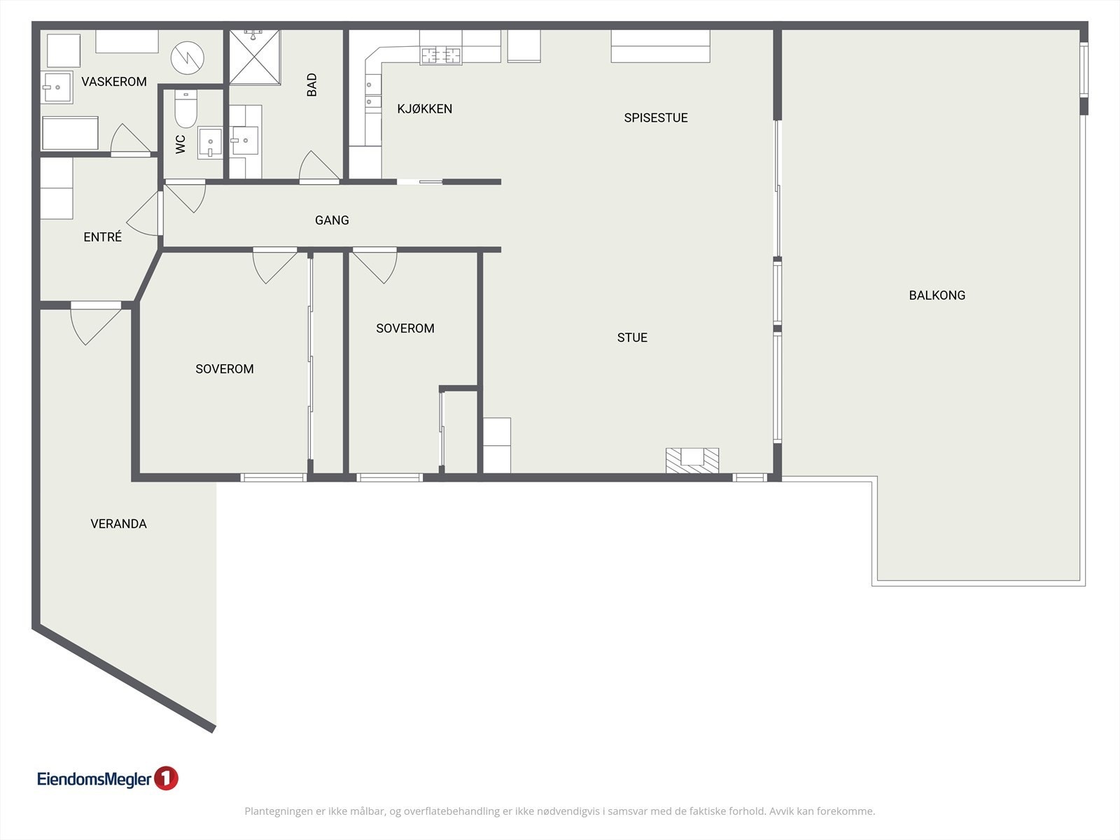 Plantegning. Galleribilde