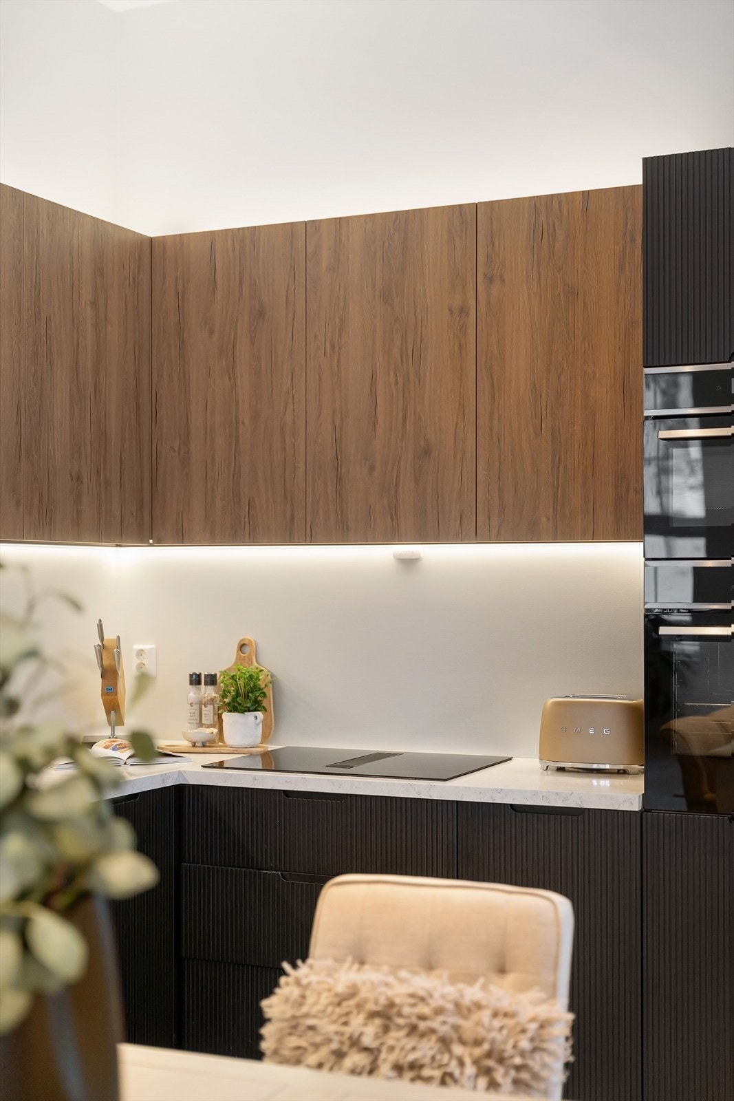 Integrert ventilator i platetopp. Galleribilde