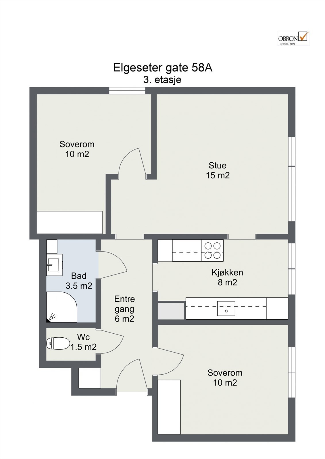 Planskisse. Galleribilde