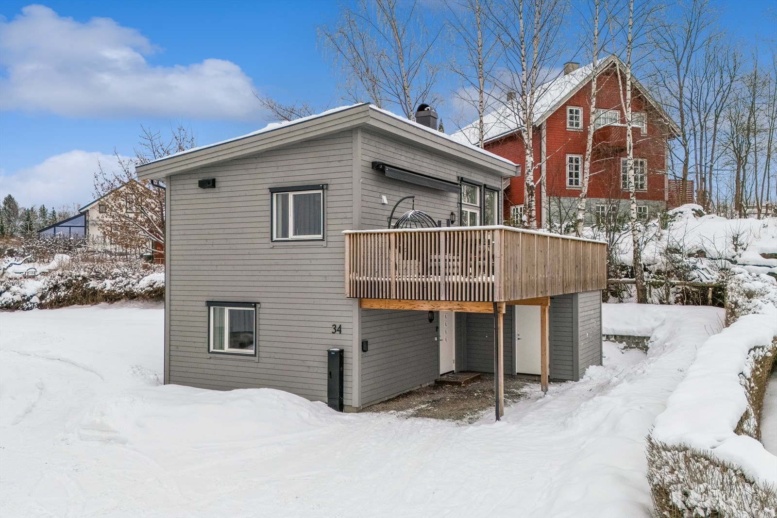 Velkommen til Nordvikvegen 34! Foto: EFKT. Fotograf: Bente Nijora Aalberg Galleribilde