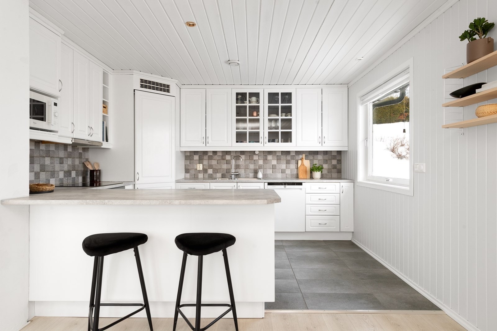 Kjøkken. Galleribilde