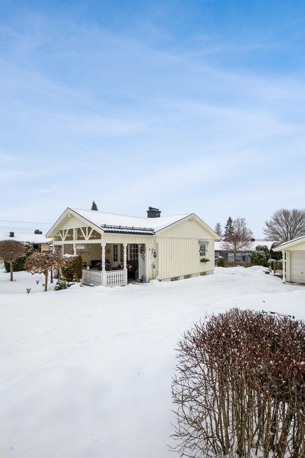 Hverdagslogistikken er enkel med kort vei til dagligvarebutikk, skole og barnehage. Galleribilde