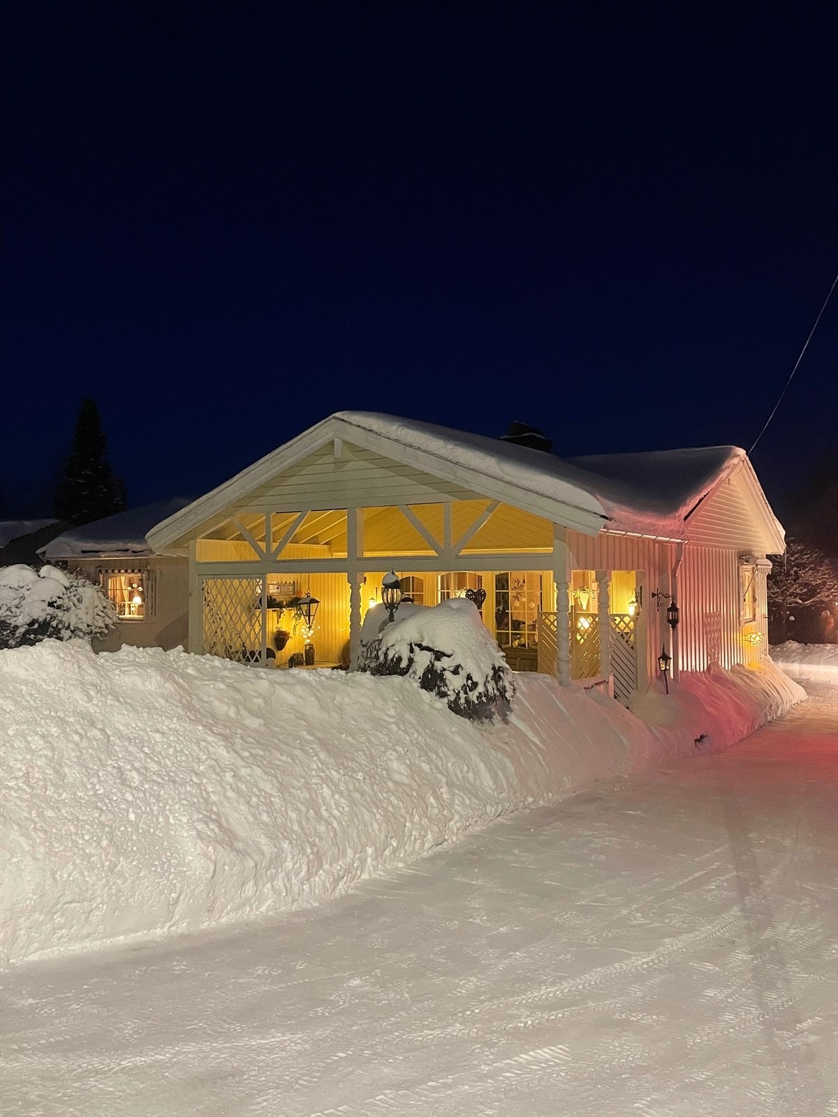 Kveldsstemning i Brennåsen Galleribilde