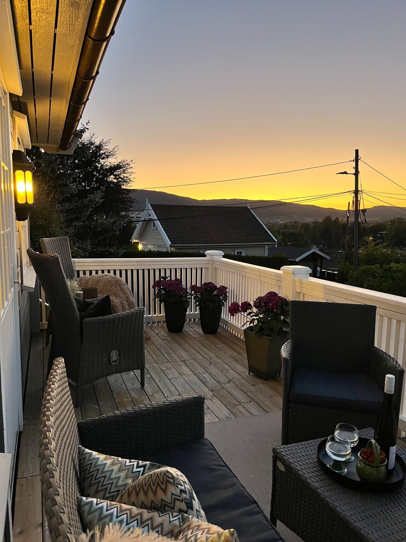 Fine solnedganger Galleribilde