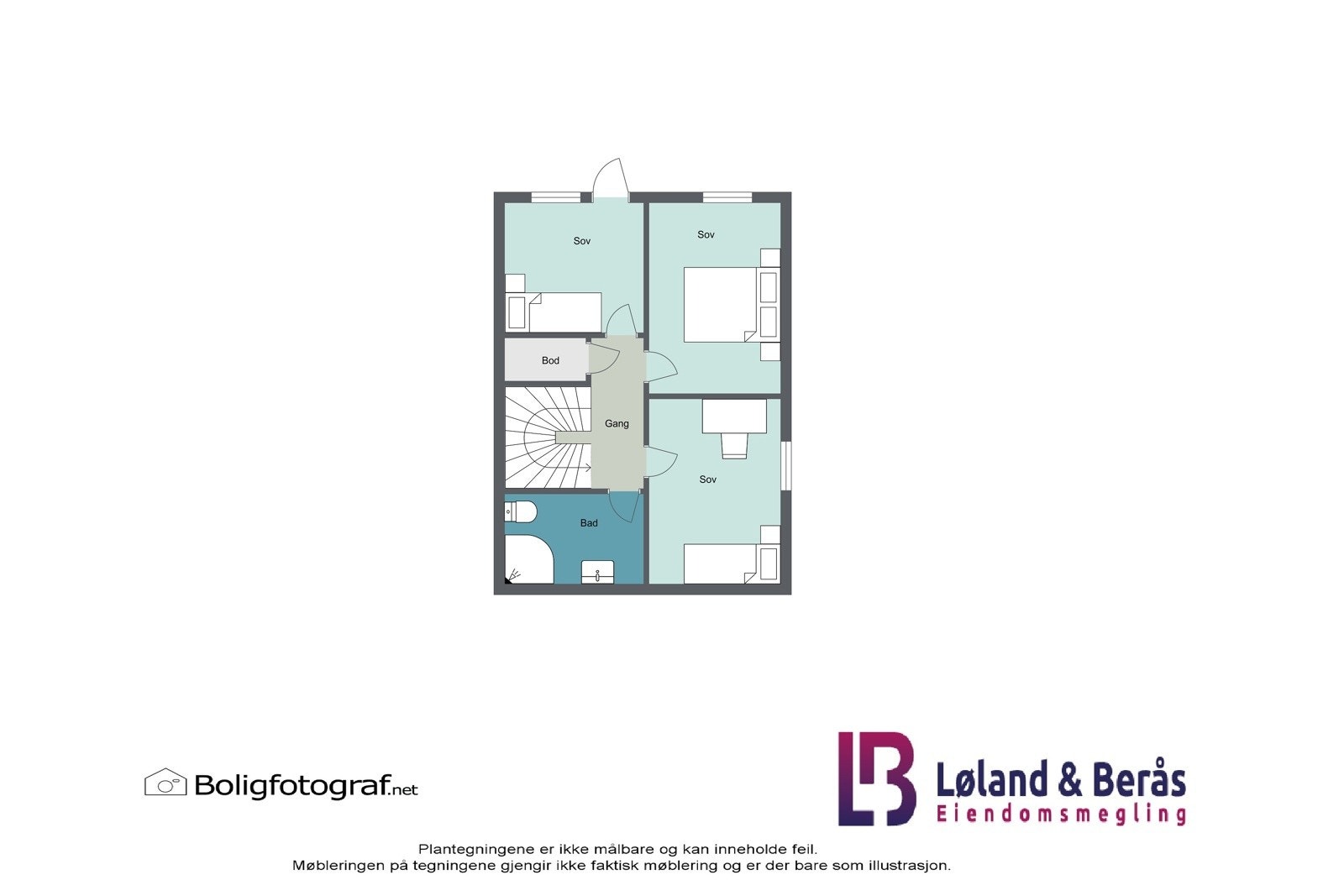 Plantegning underetasje Galleribilde