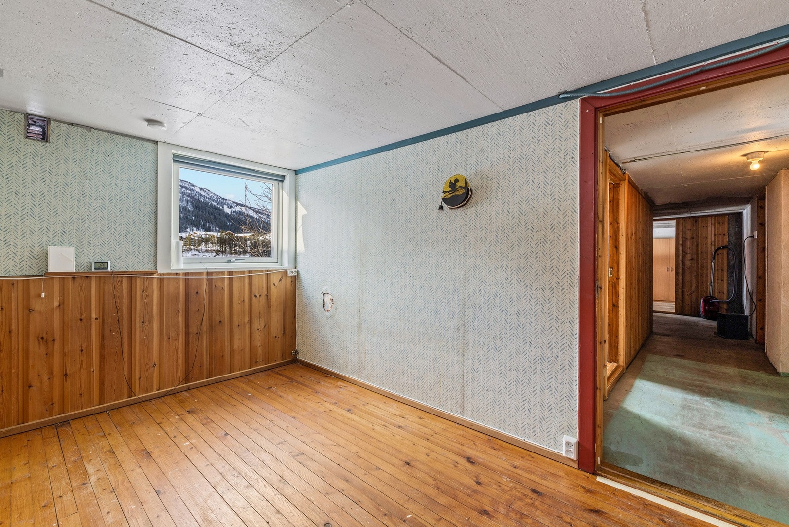 Kjellerrom/soverom. Galleribilde