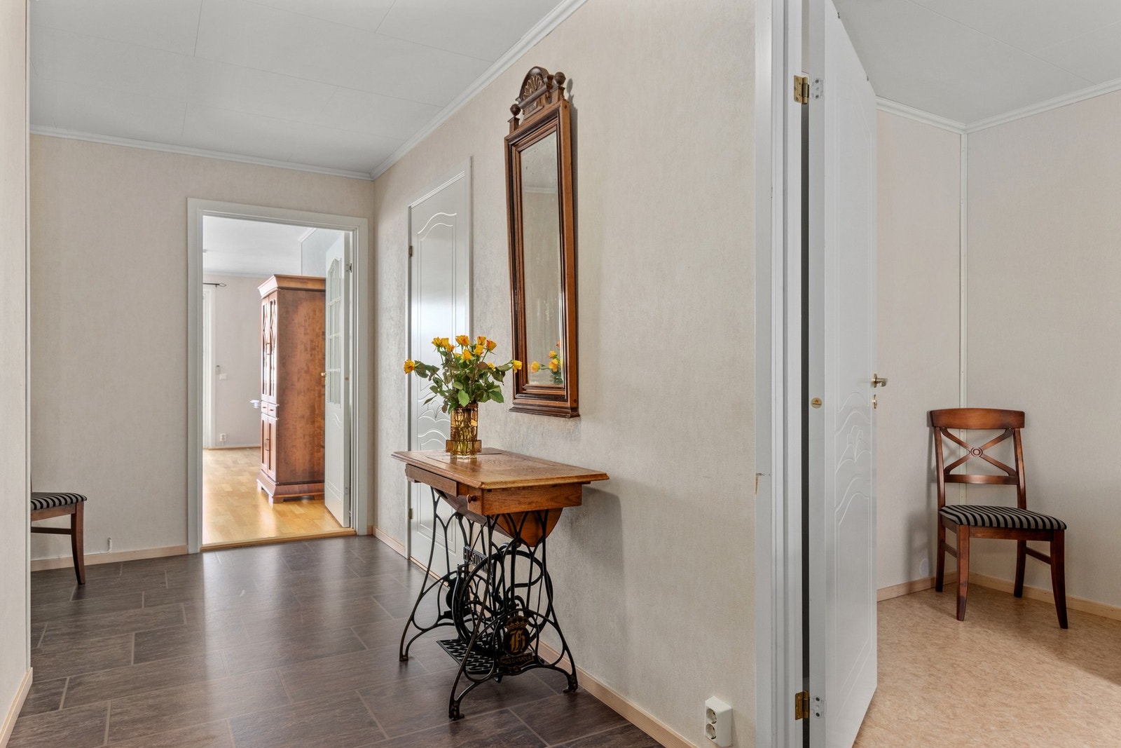 Leiligheten har 2 soverom. Galleribilde