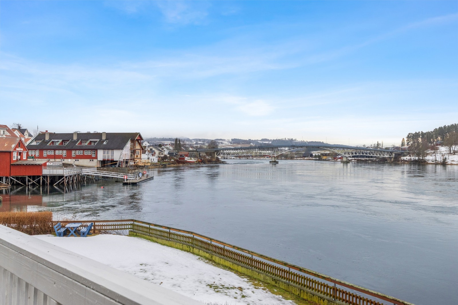 Utsikt fra veranda. Galleribilde