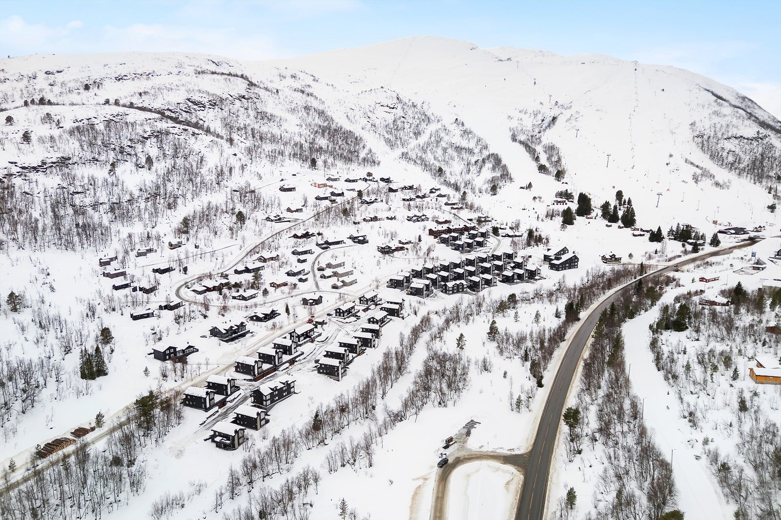 Det er kort vei til langrennsløyper, flotte skitrekk og nydelige traséer. Galleribilde