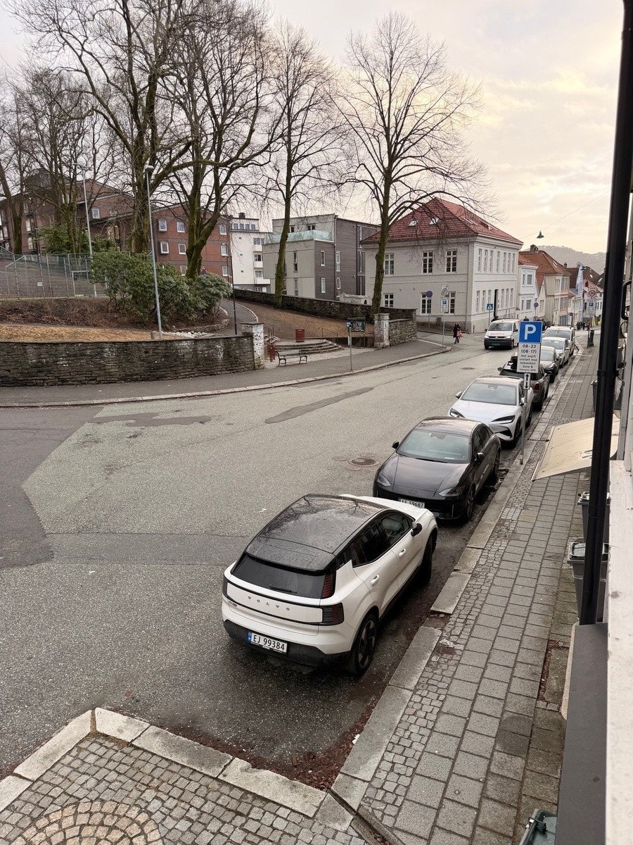 Gate fra vindu Galleribilde