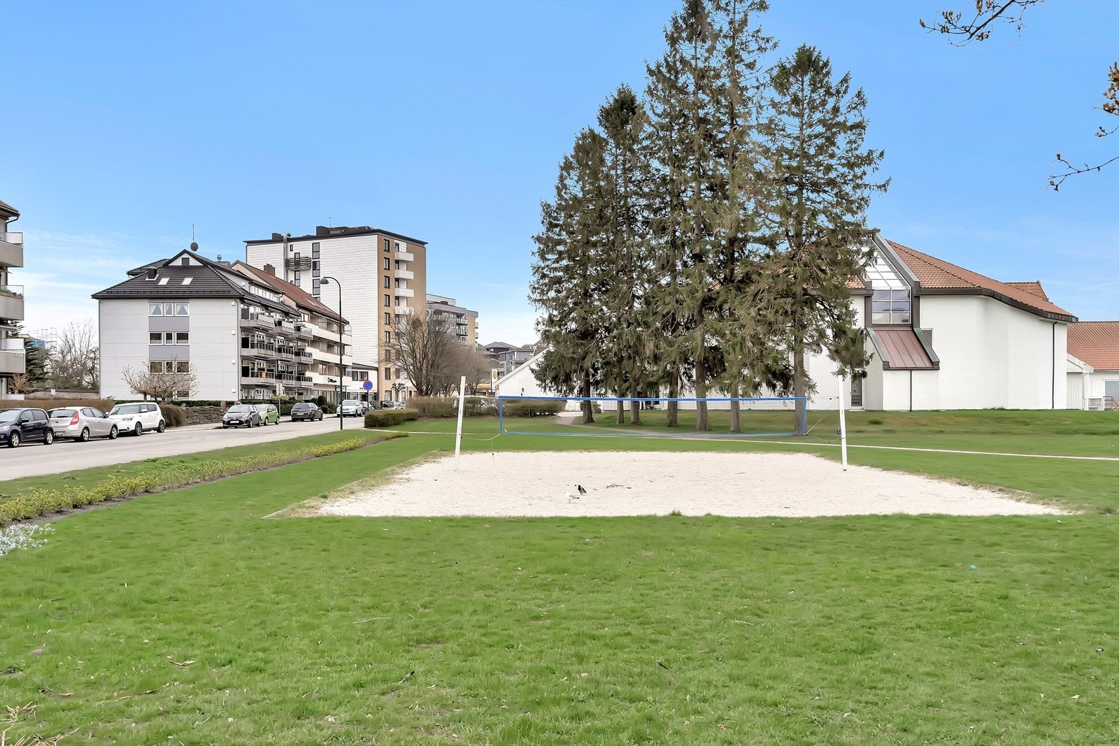 Parkområde like ved Galleribilde