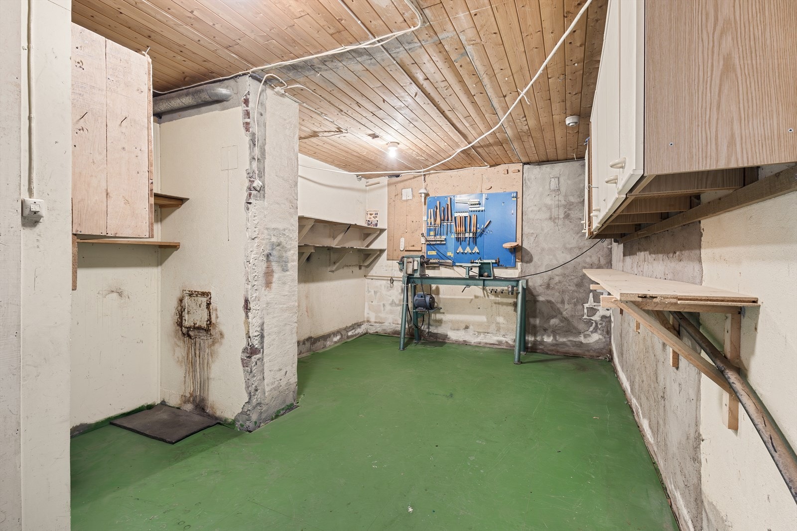 Rommet kan benyttes som hobbyrom eller for lagring. Galleribilde