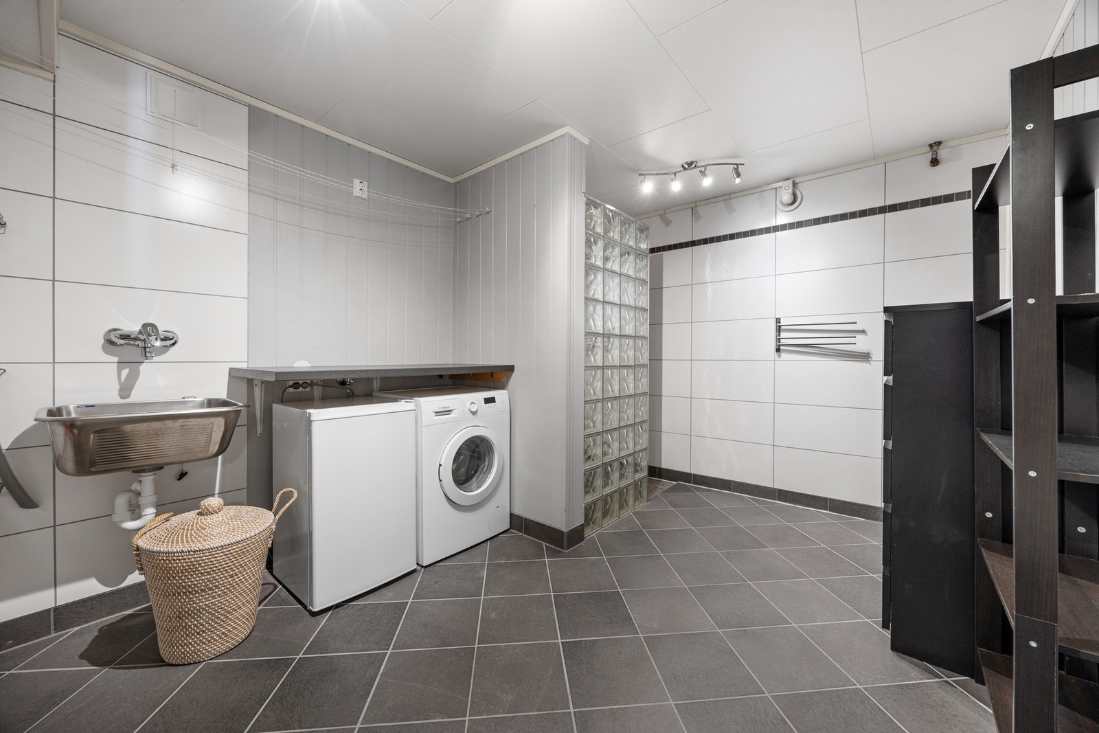 Vaskerom - ca 12,5 kvm. Galleribilde