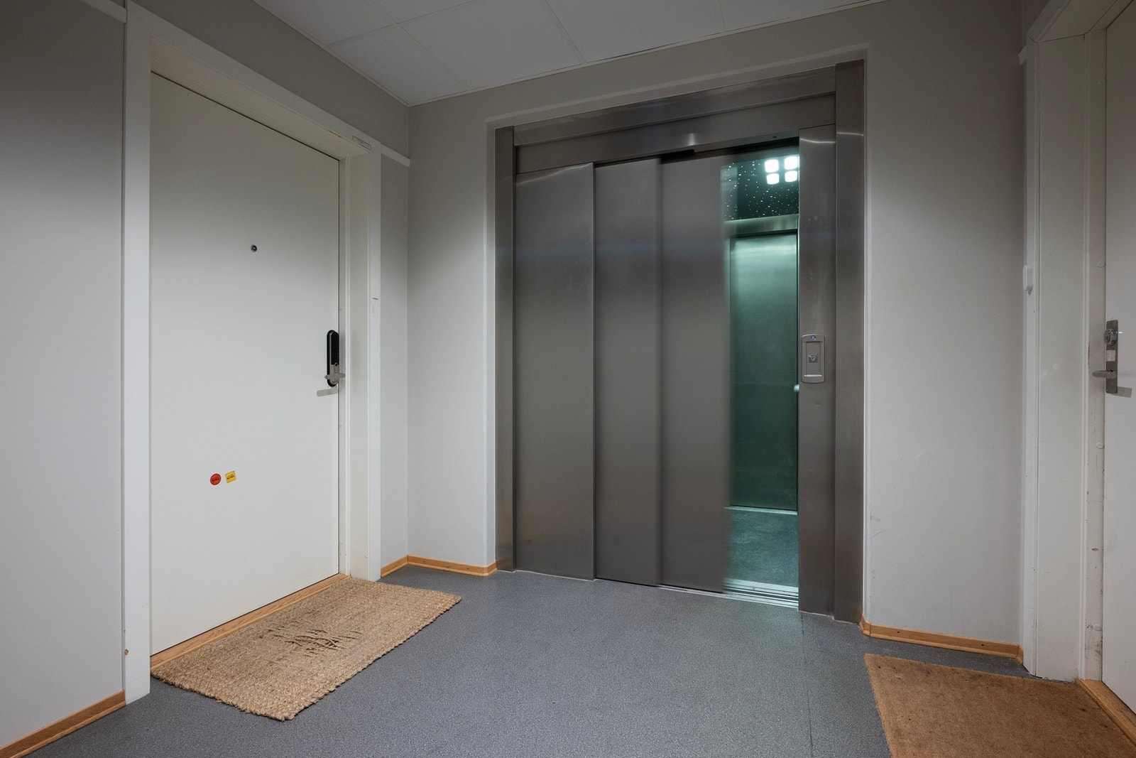 Heisadkomst direkt fra garasje til ønsket etasje. Galleribilde