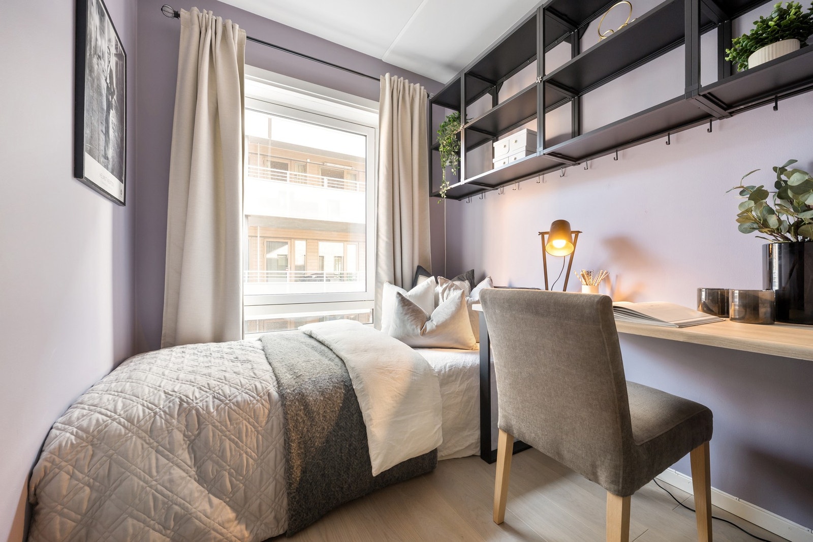 Soverom 2 er perfekt som barne- eller gjesterom. Galleribilde