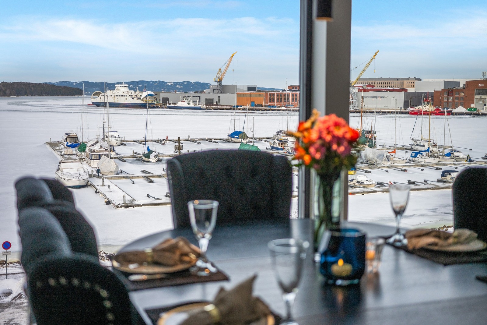 Hyggelig å nyte et bedre måltid her Galleribilde