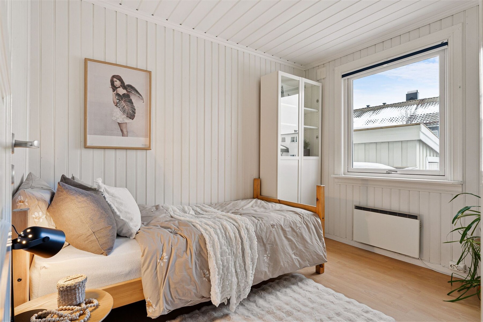 Det andre soverommet måler 6,8 m². Galleribilde