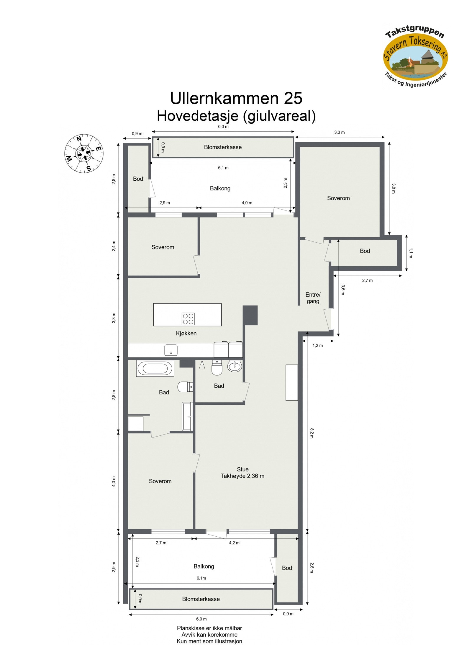 Plantegning. Galleribilde