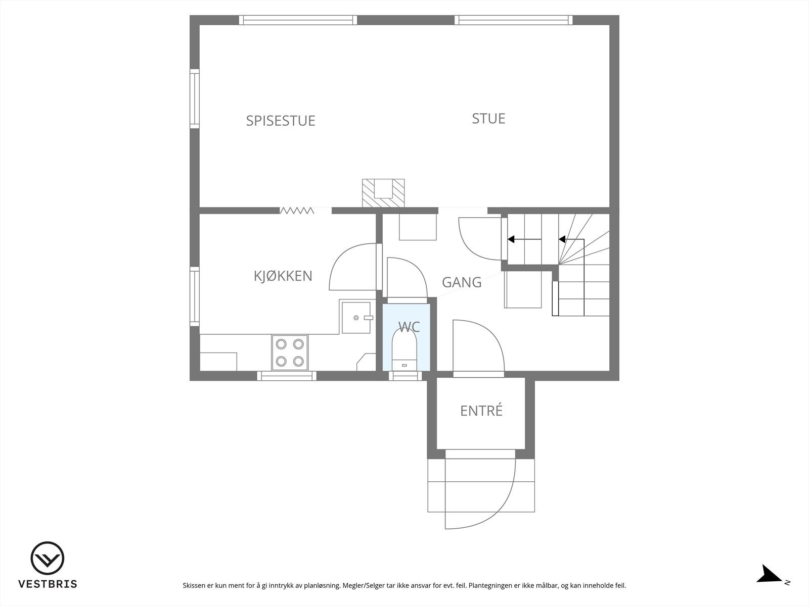 2nd floor 9 stoplevegen sandeid without dim Galleribilde