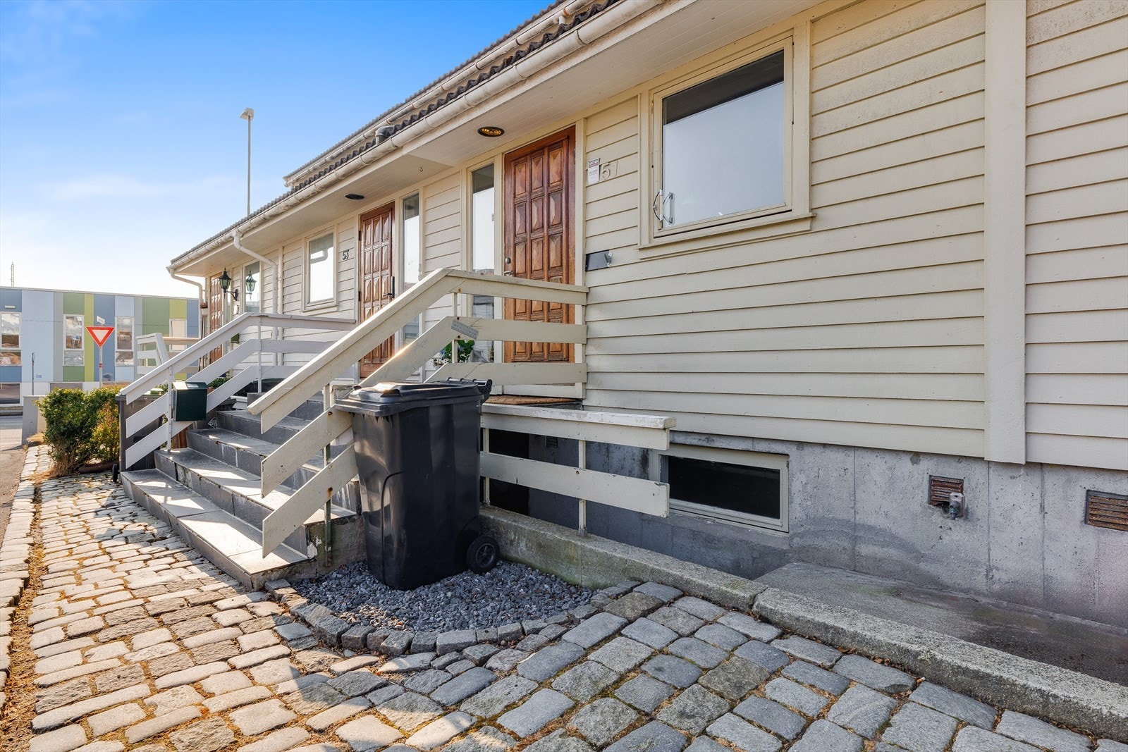 Kjellernedgang - Det er etablert vannutkaster for enkel tilgang til vann. Galleribilde