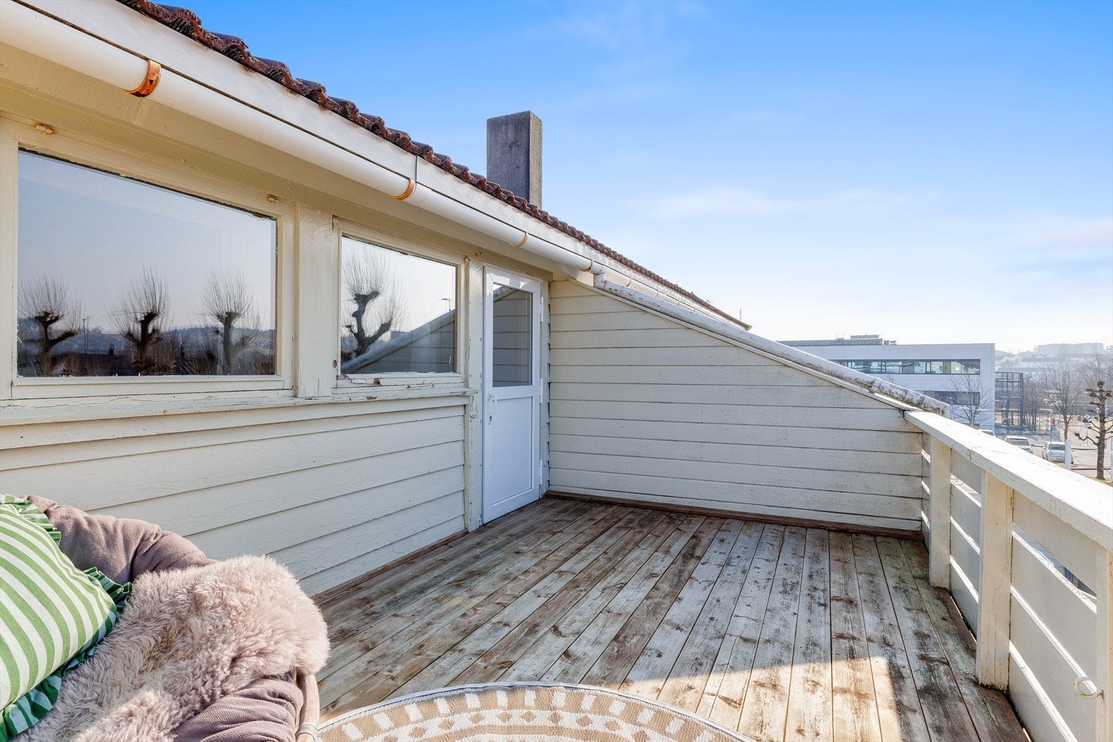 Vestvendt balkong Galleribilde