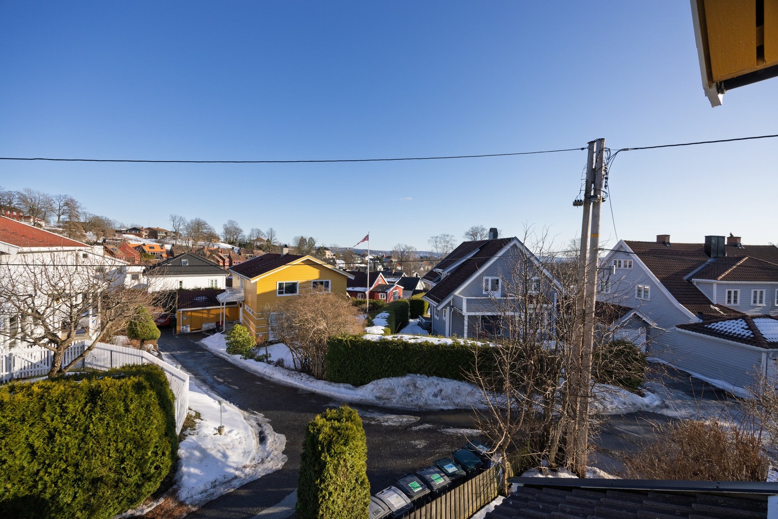 Utsikten fra balkongen. Galleribilde