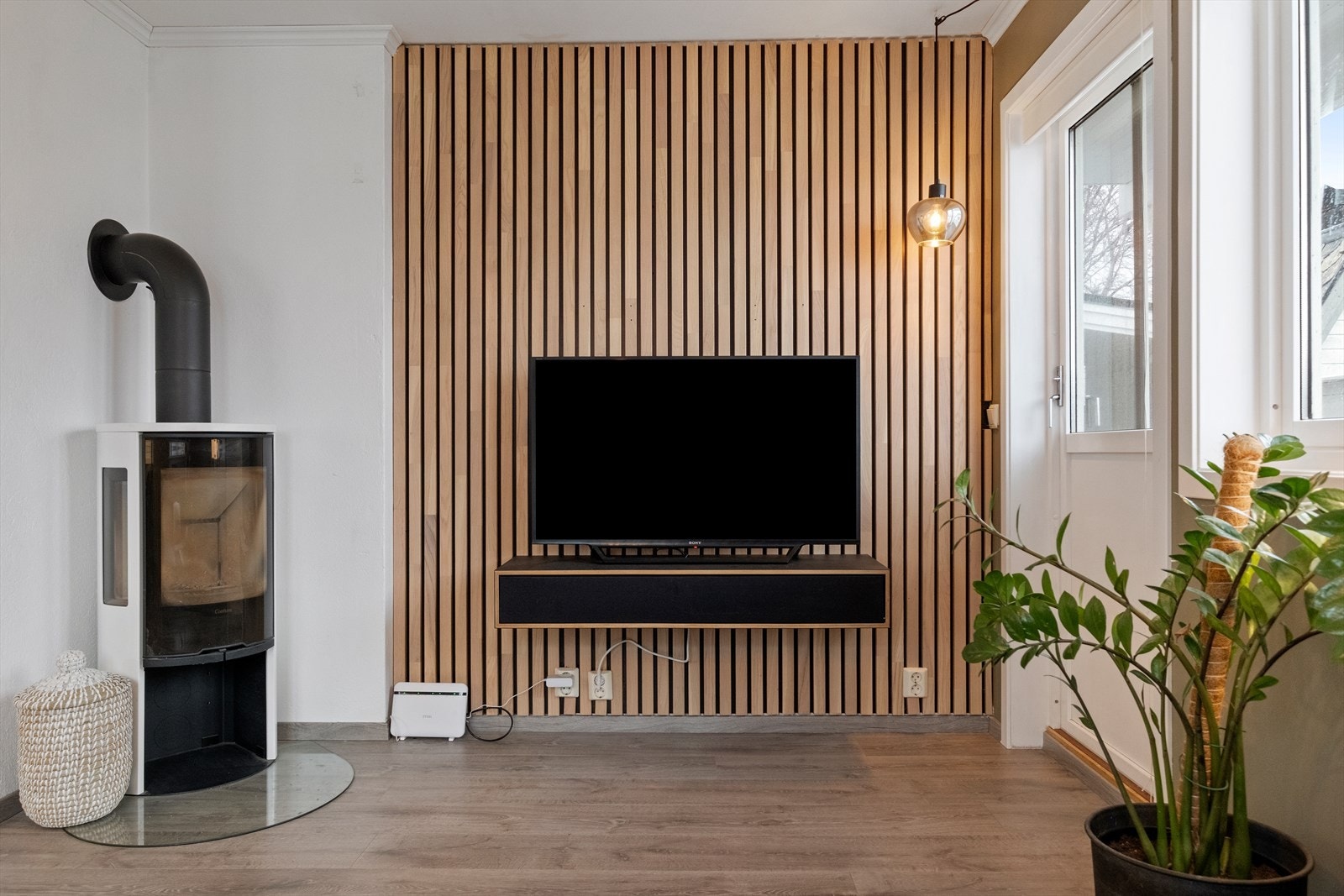 Peisovn på stue Galleribilde