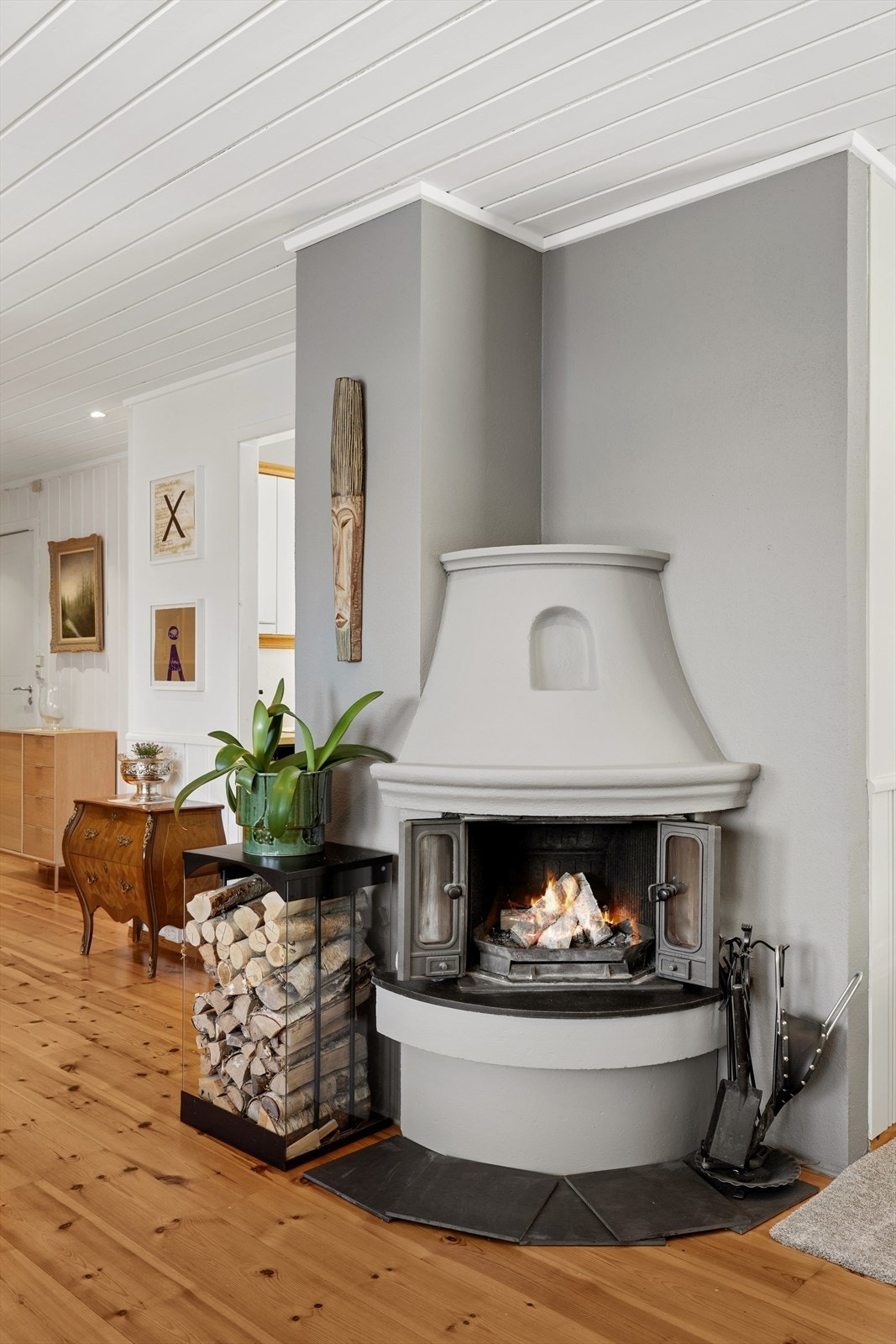 Peis som varmer godt på kalde dager. Galleribilde