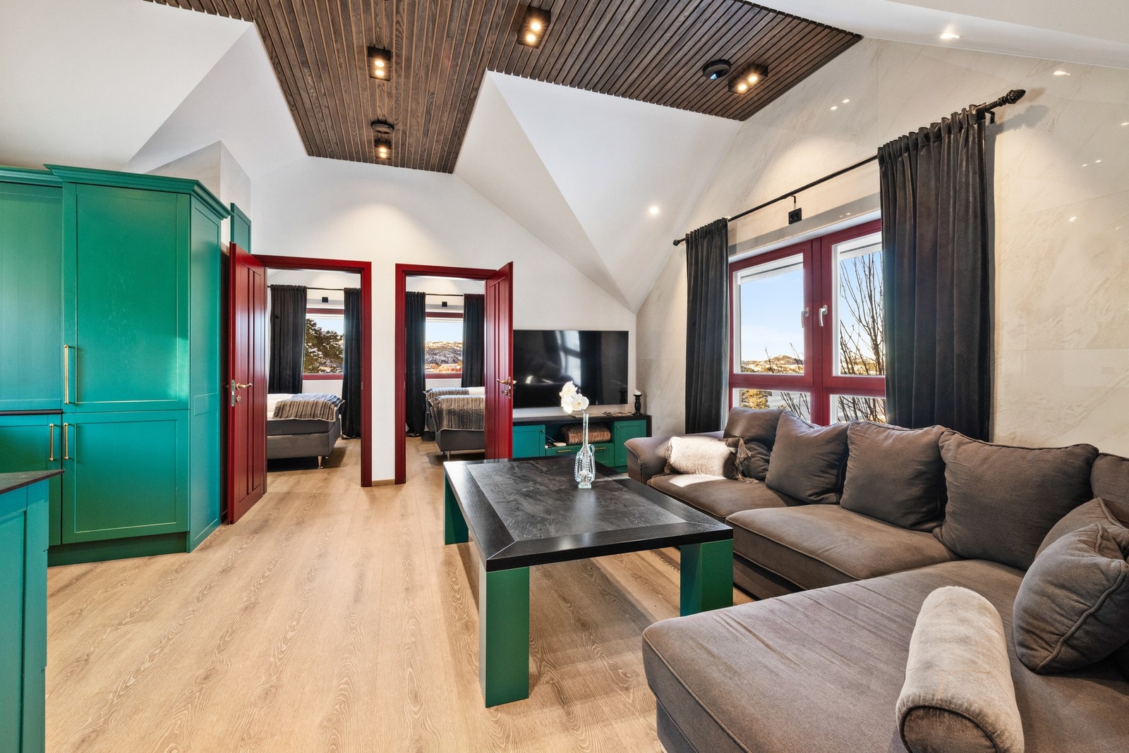 Boligen har av nåværende eiere blitt leid ut gjennom Airbnb og har gitt gode leieinntekter Galleribilde