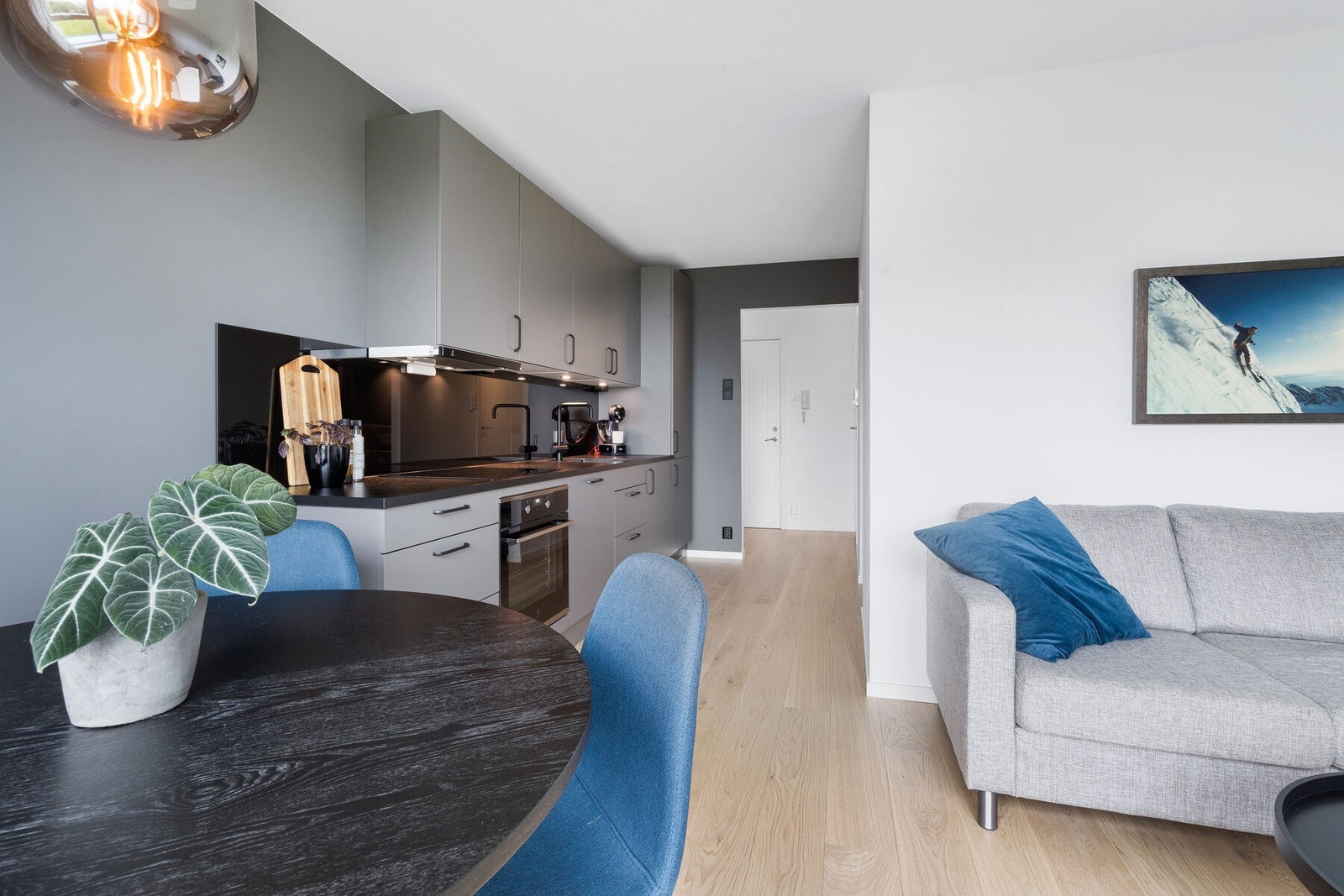 Leiligheten har en gode arealutnyttelse Galleribilde