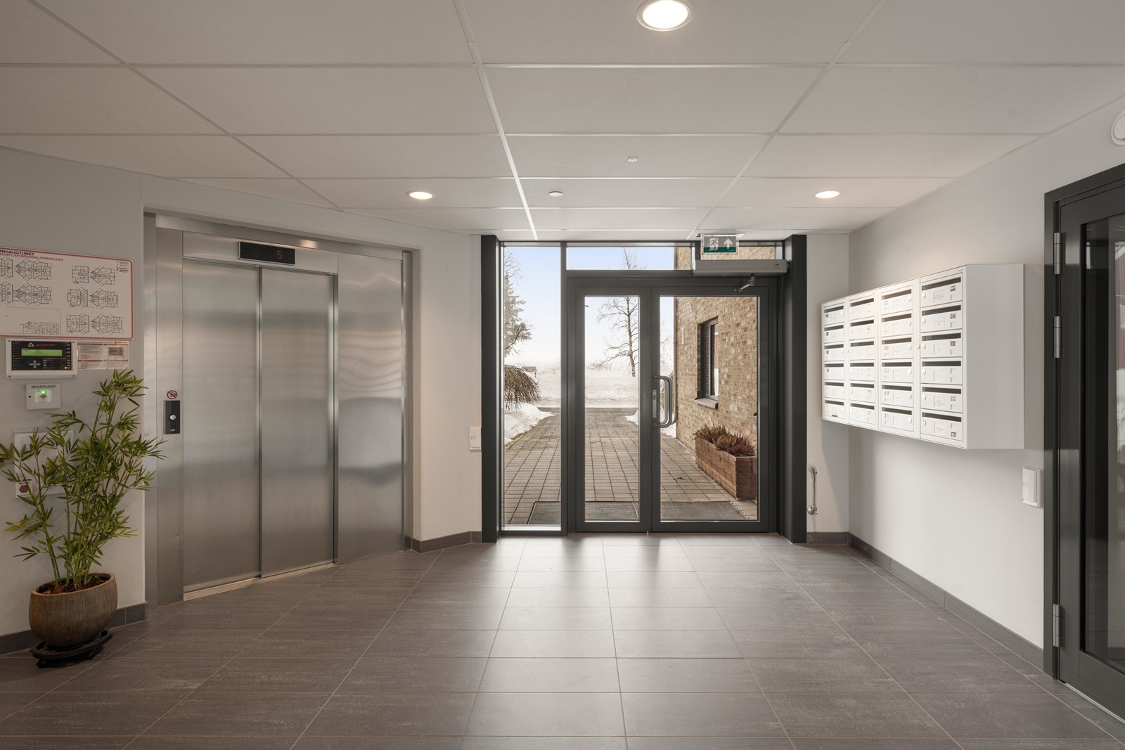 Sameiet har et fint inngangsparti. Galleribilde