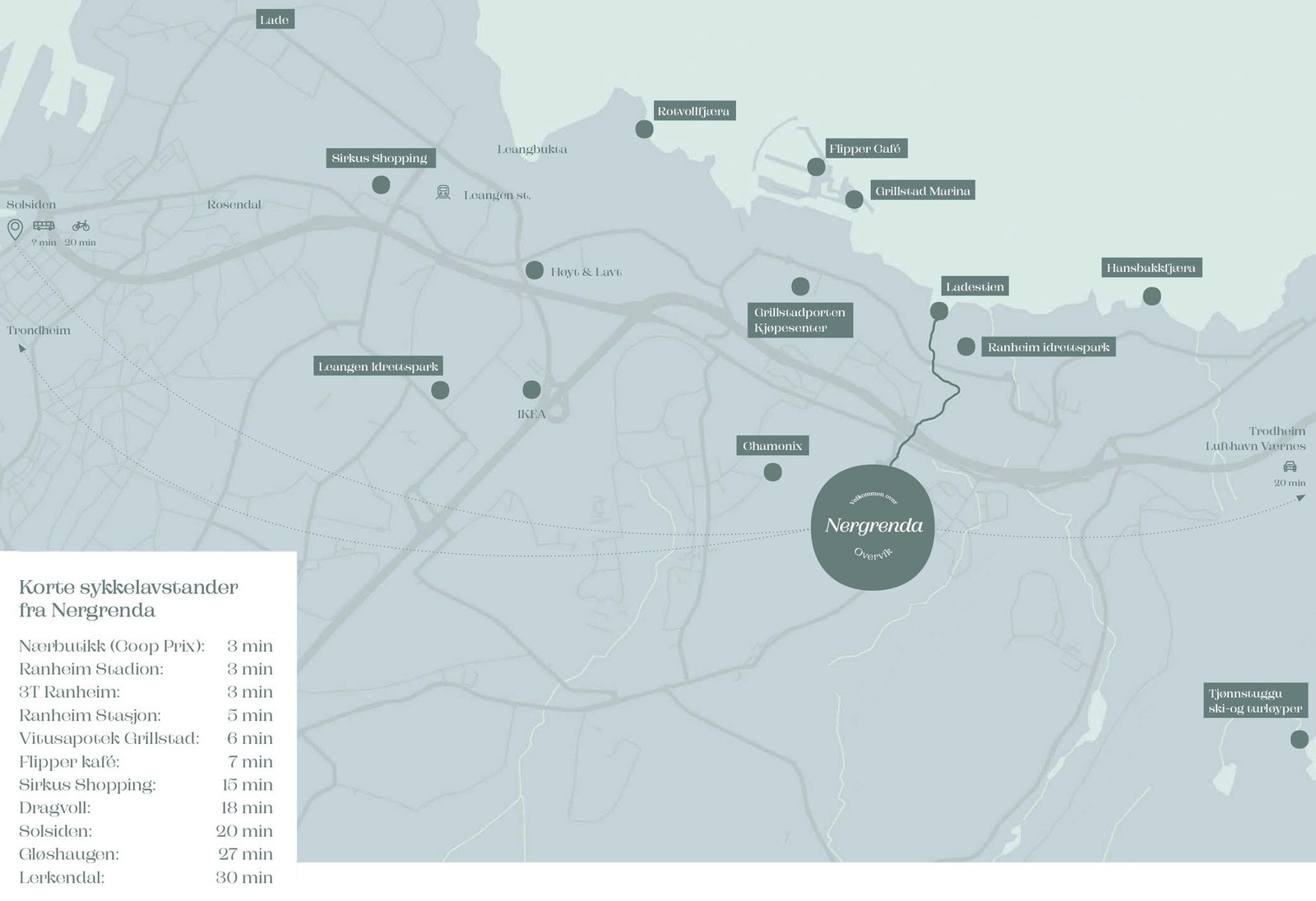 Kart over nærområdet Galleribilde