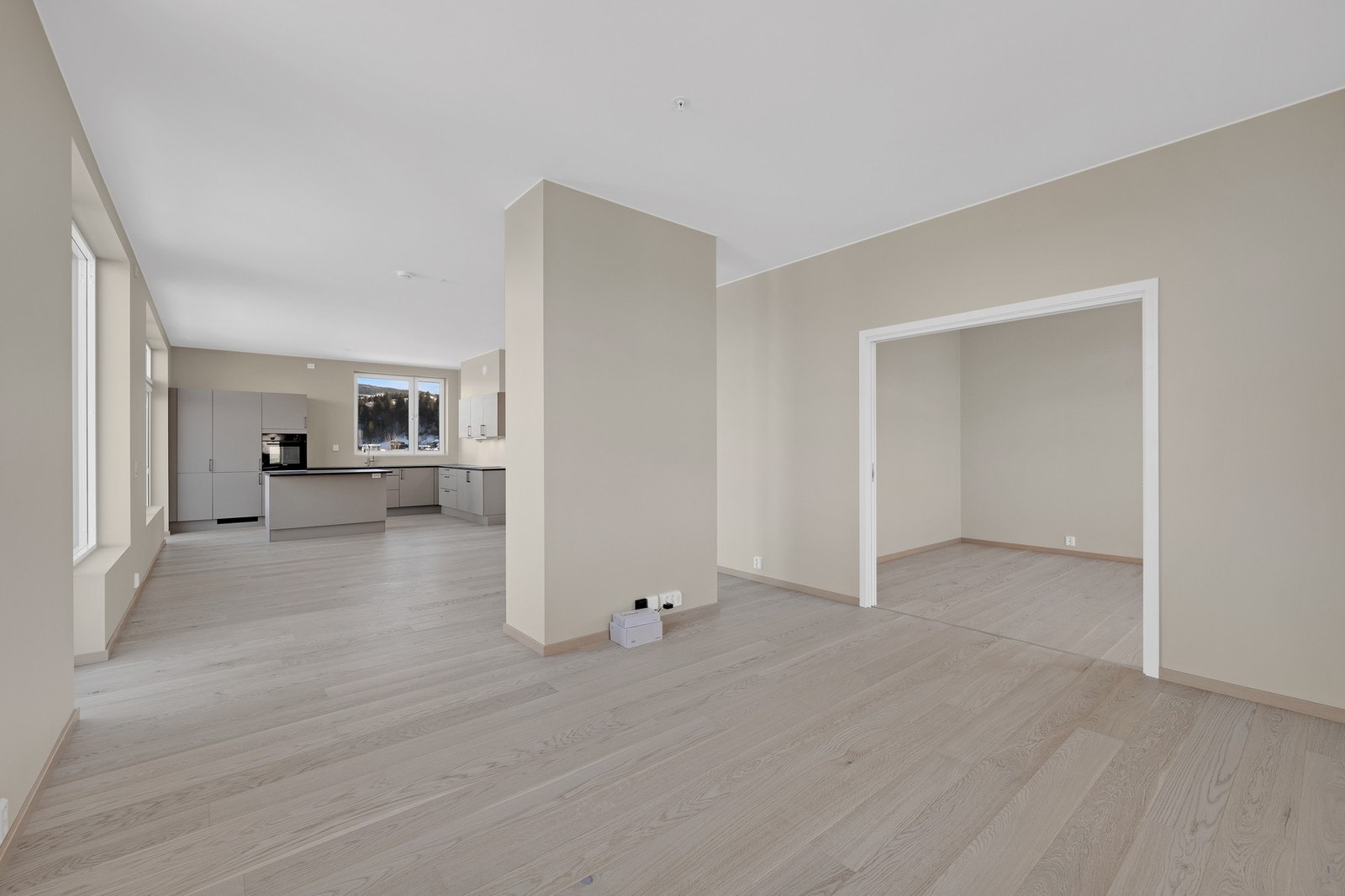 Boligen har vannbåren varme og balansert ventilasjon Galleribilde