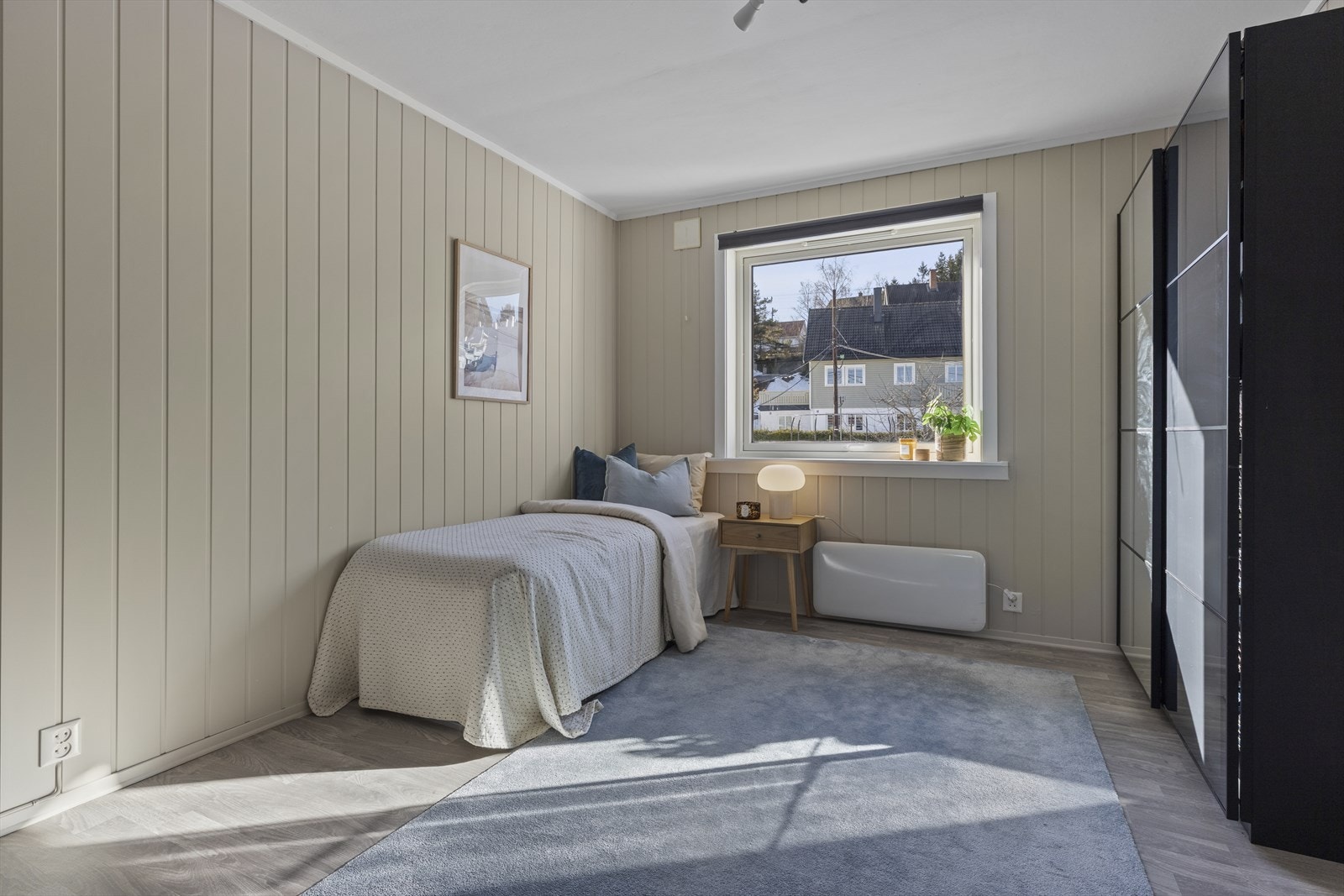 Alle soverommene nymalt i 2026. Galleribilde