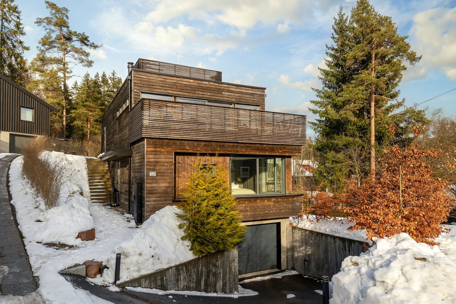 Fasade fra syd/vest Galleribilde