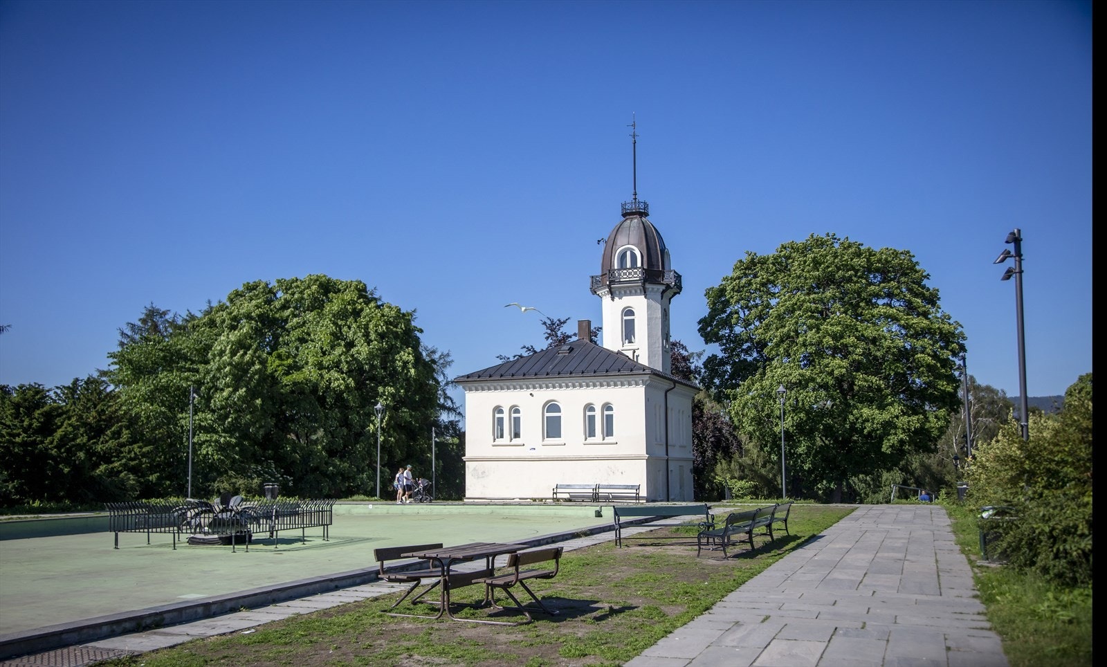 Populære St.hanshaugen er kun et steinkast fra boligen. Galleribilde