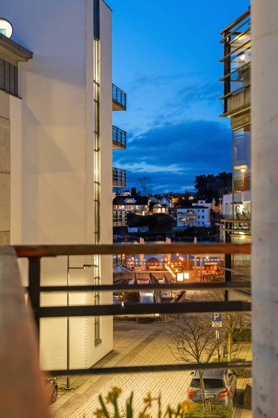 Kveldsfoto. Galleribilde